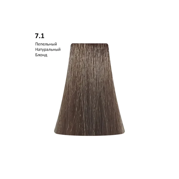 Купить 7.1 Ash Natural Blond, Пепельный натуральный блонд AMMONIA FREE, 100 мл PICASSO 7.1 Ash Natural Blond, Пепельный натуральный блонд AMMONIA FREE, 100 мл