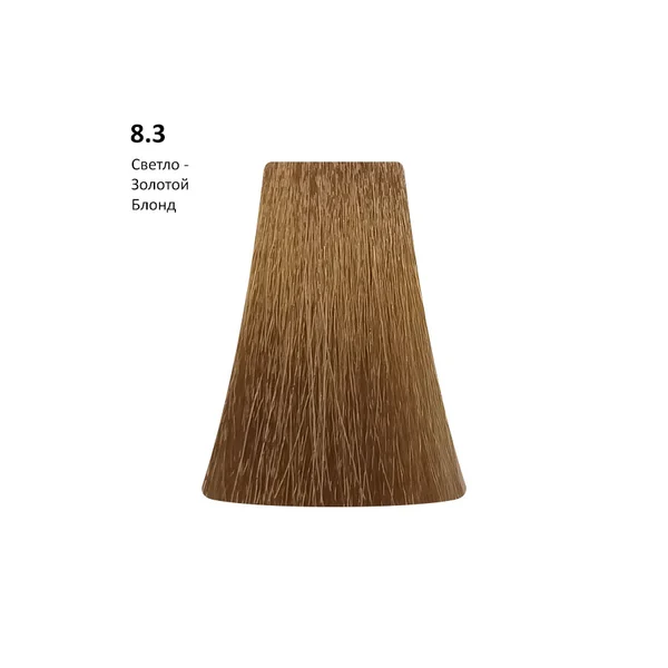 Купить 8.3 Light Golden Blond, Светло-золотой блонд AMMONIA FREE, 100 мл PICASSO 8.3 Light Golden Blond, Светло-золотой блонд AMMONIA FREE, 100 мл