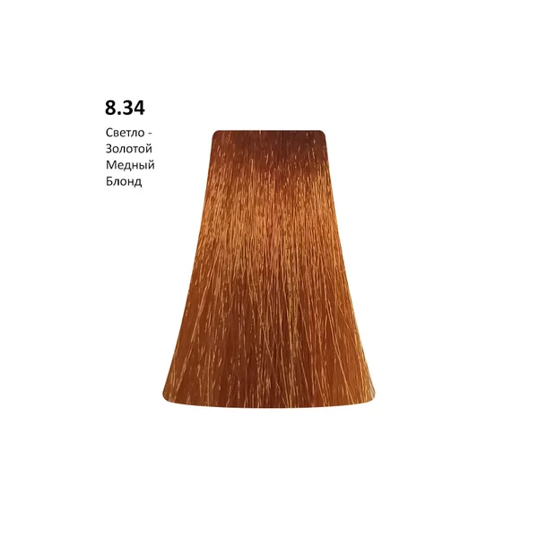 Купить 8.34 Light Gold Copper Blond, Светлый золотой медный блонд AMMONIA FREE, 100 мл PICASSO 8.34 Light Gold Copper Blond, Светлый золотой медный блонд AMMONIA FREE, 100 мл