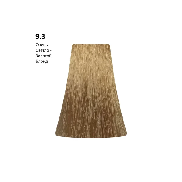 PICASSO 9.3 Very Light Golden Blond, Очень светло-золотой блонд AMMONIA FREE, 100 мл