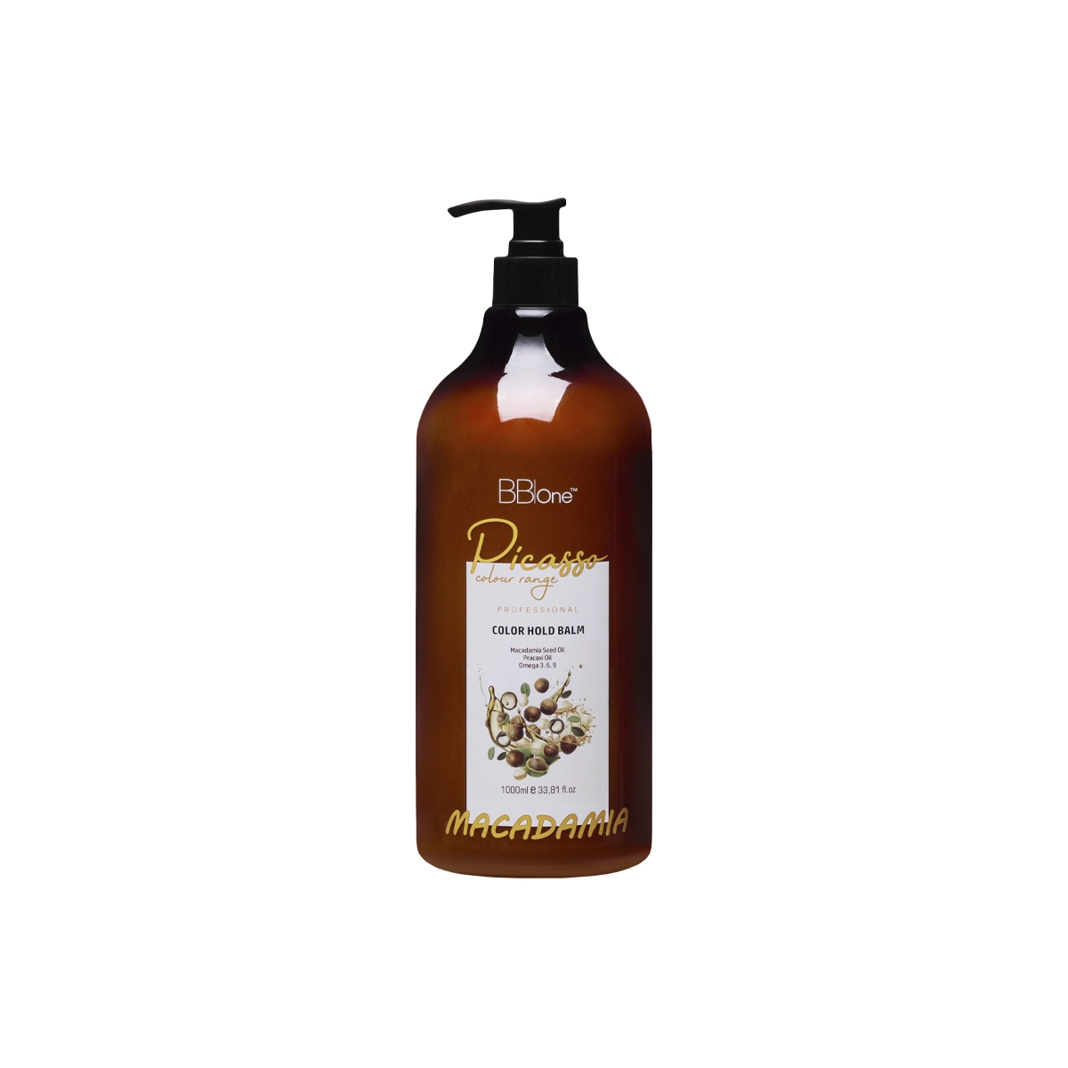 PICASSO Бальзам для сохранения цвета волос Picasso Macadamia Color Hold BALM, 1000 мл