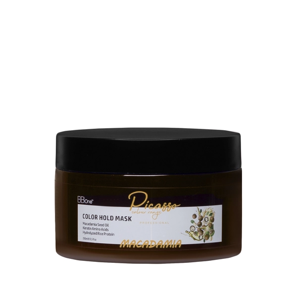 PICASSO Маска Macadamia для сохранения цвета волос Color Hold, 250 мл