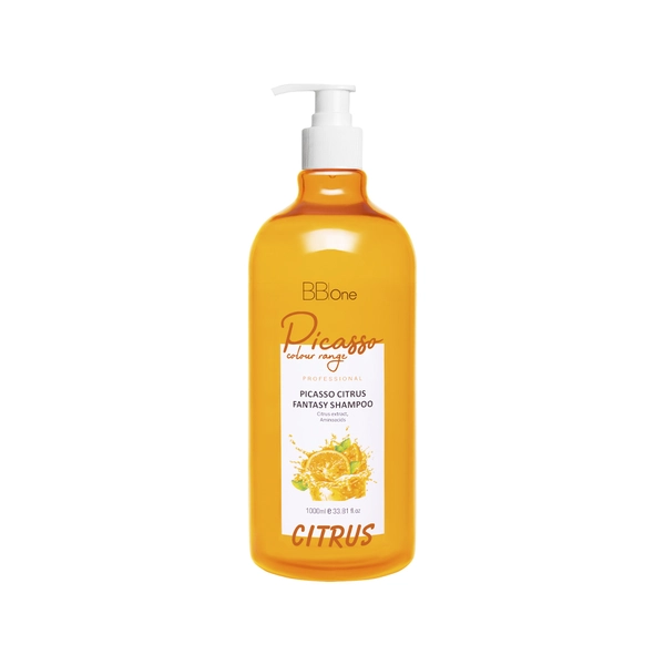 PICASSO Шампунь для всех типов волос с цедрой апельсина Picasso Citrus Fantasy Shampoo, 1000 мл