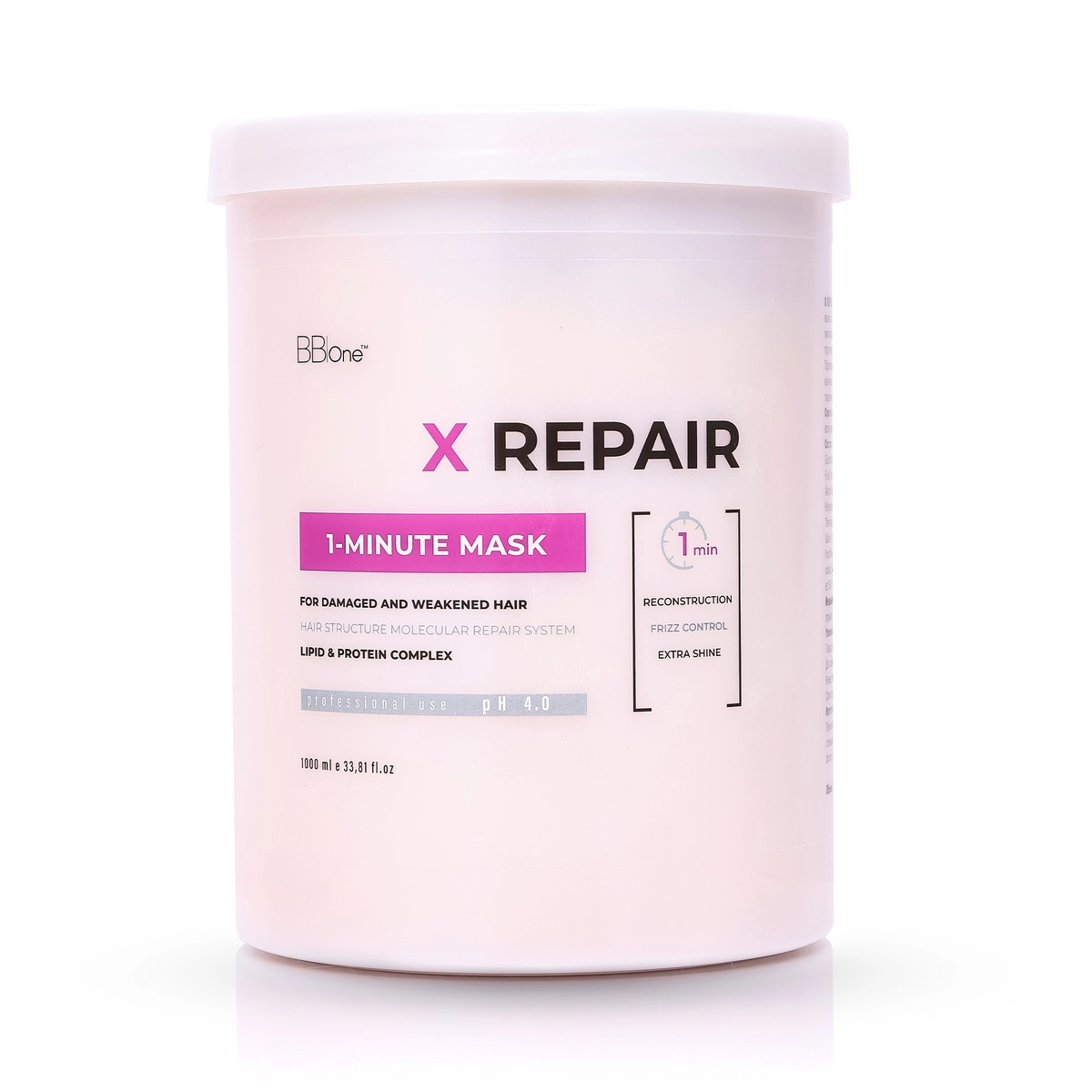 BB One Маска BBOne Х REPAIR 1-MINUTE MASK , 1000 мл