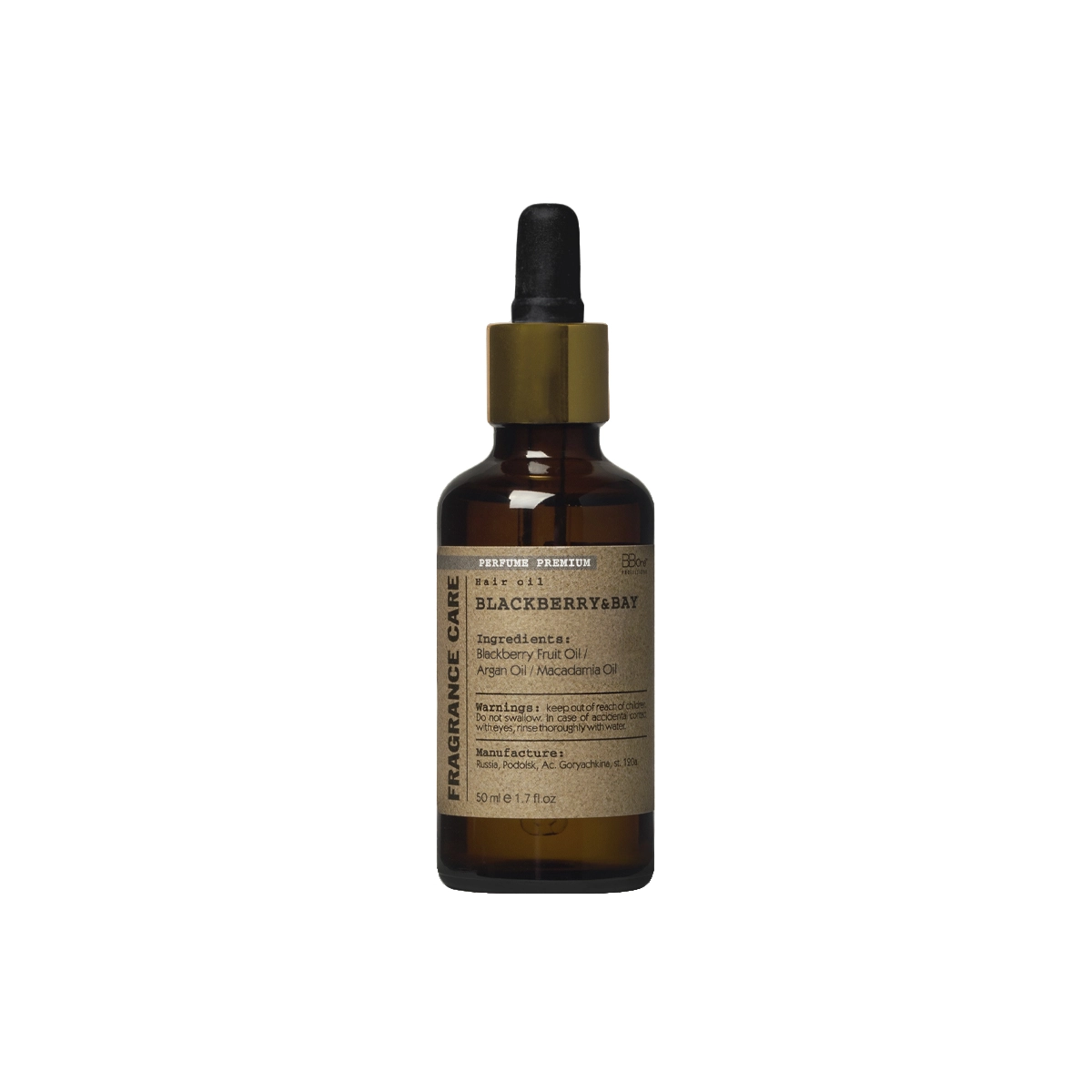 Купить Масло парфюмированное для волос Fragrance care Hair oil Blackberry&Bay, 50 мл BB One Масло парфюмированное для волос Fragrance care Hair oil Blackberry&Bay, 50 мл