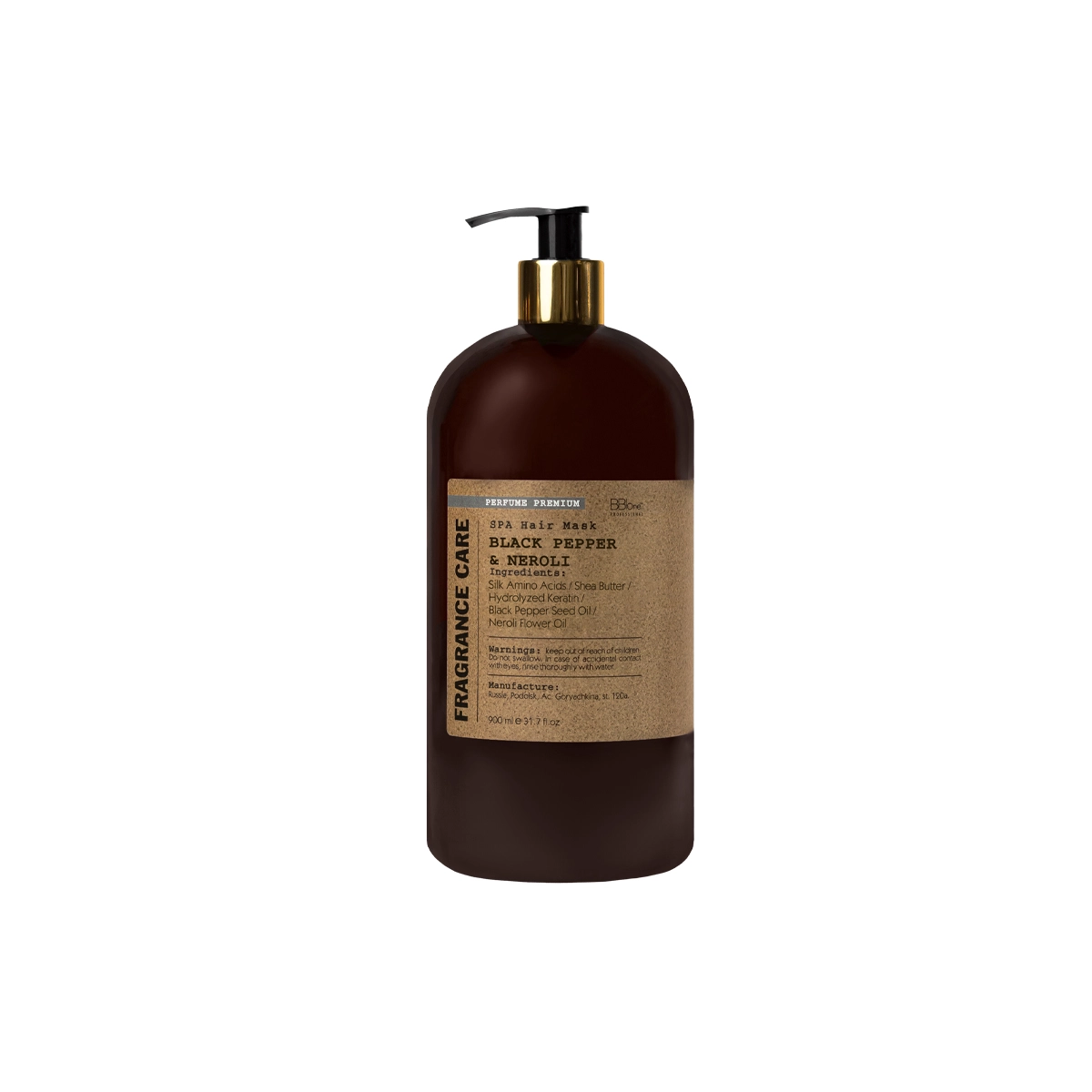 BB One Парфюмированная маска Fragrance care Hair Mask Black Pepper & Neroli, 900 мл