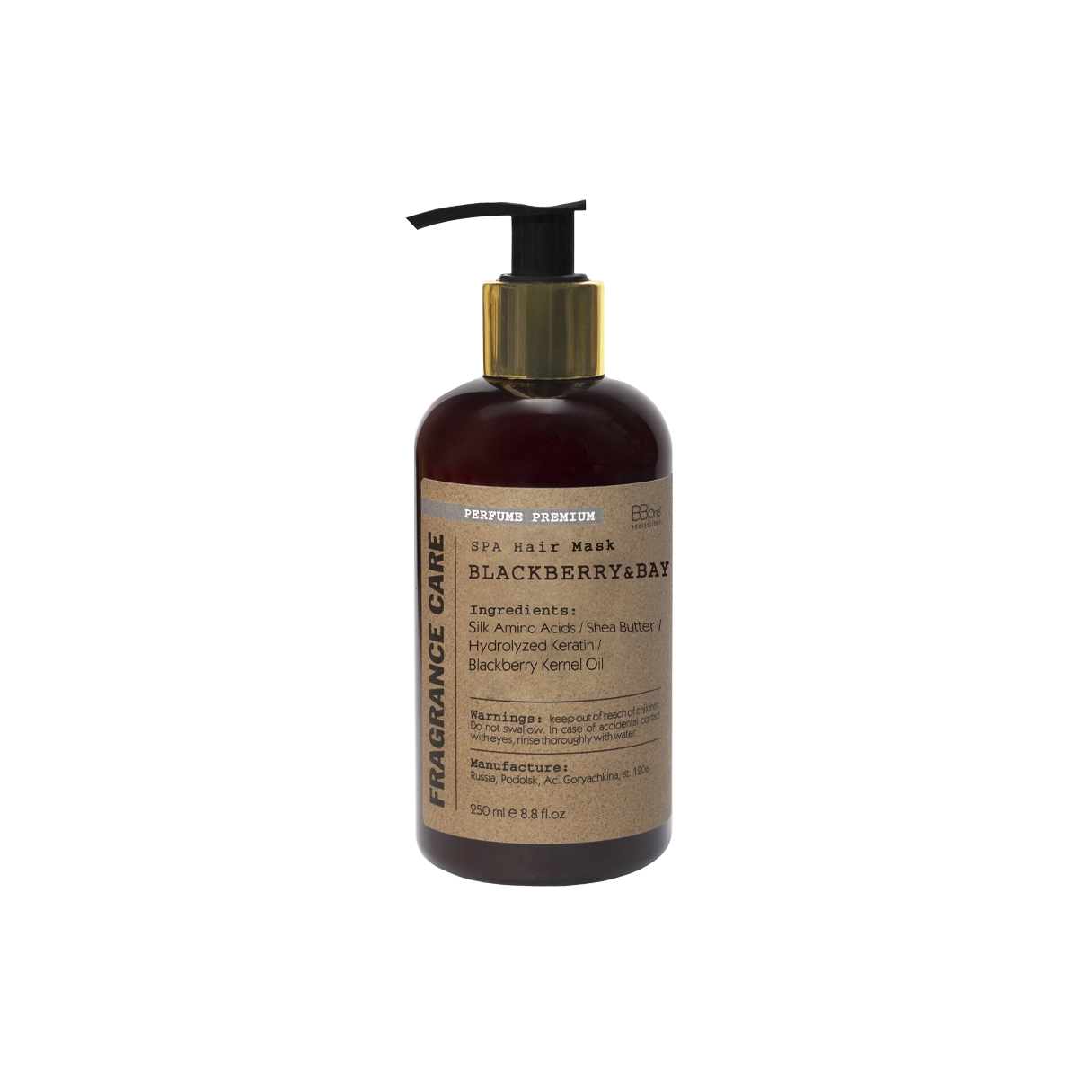BB One Парфюмированная маска Fragrance Care Hair Mask Blackberry & Bay, 250 мл