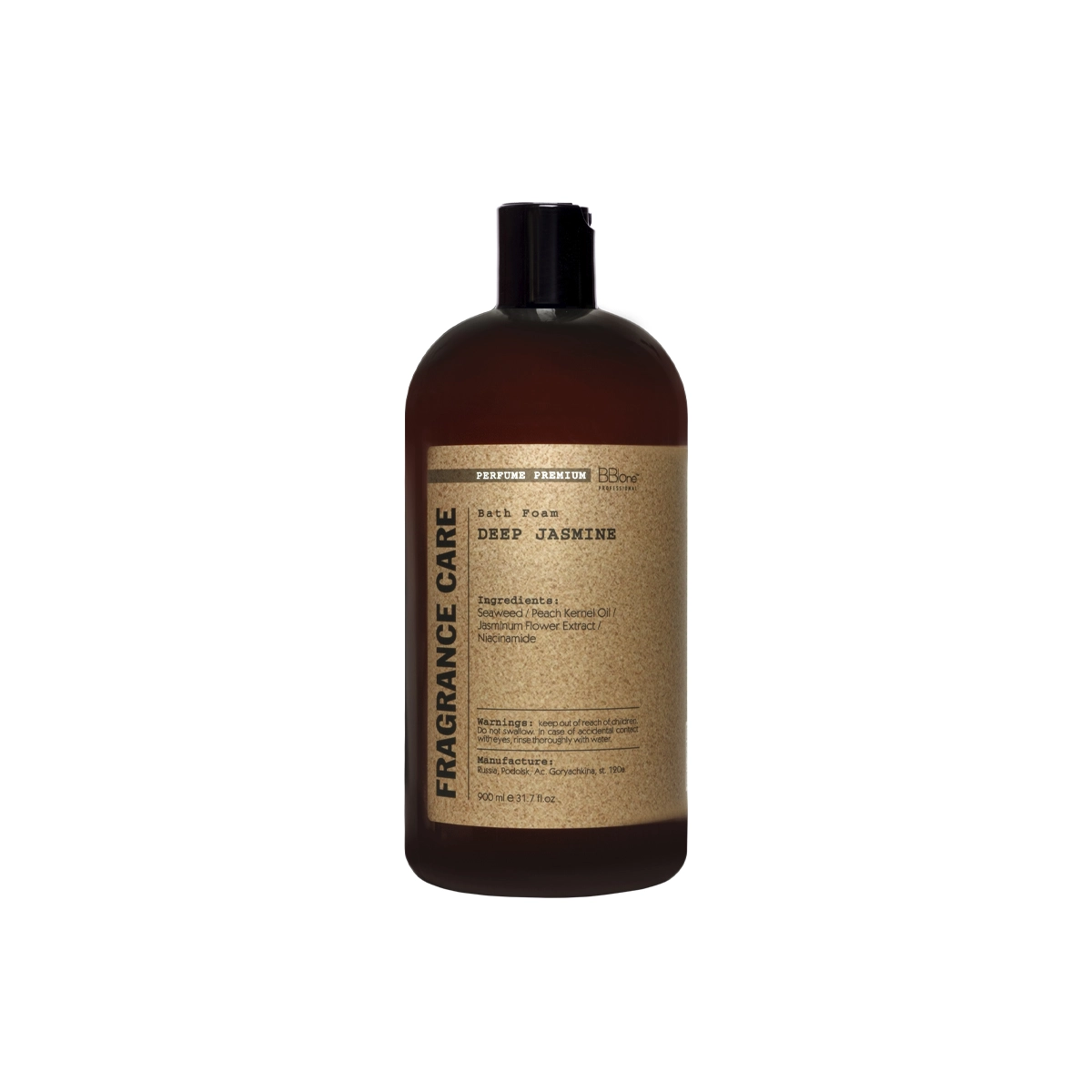 BB One Парфюмированная пена для ванн Bath Foam Fragrance Care Deep Jasmine, 900 мл