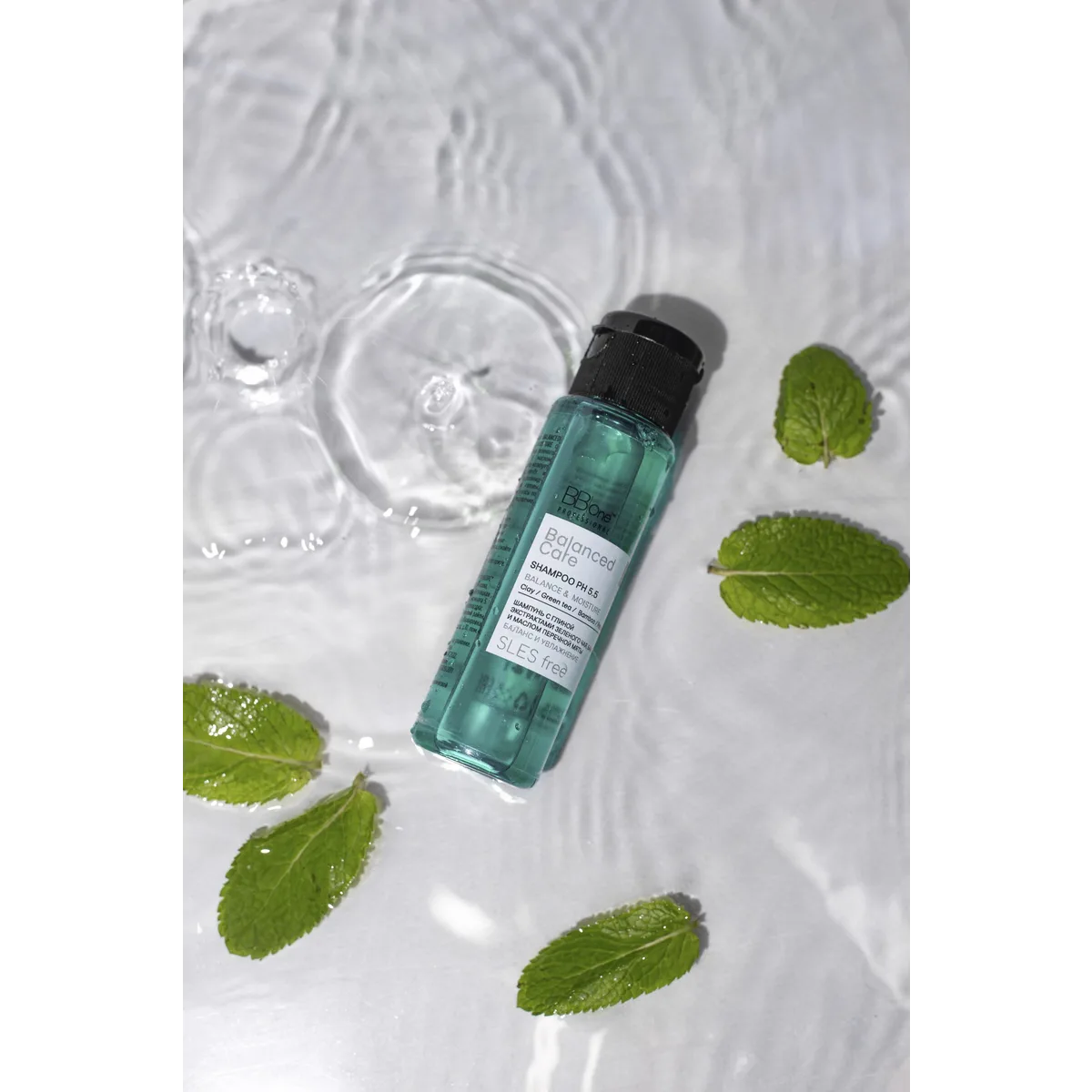 BB One Шампунь My Care Balanced care Organic Shampoo Balance & Moisture, 60 мл