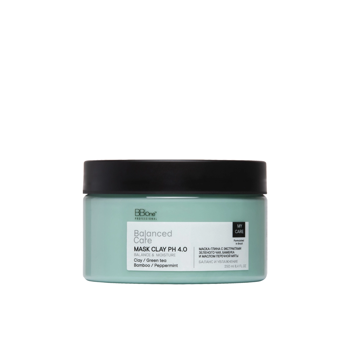 BB One Органическая маска-глина My Care Balanced care Bio Organic Mask Clay Balance & Moisture, 250 мл