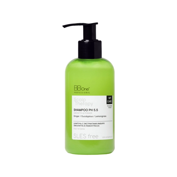 Купить Шампунь My Care Scalp Therapy Shampoo Growth & Power, 250 мл BB One Шампунь My Care Scalp Therapy Shampoo Growth & Power, 250 мл