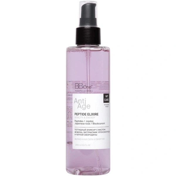 BB One Эликсир My Care Anti-Age Intense Peptide ELIXIR Vitality & Energy, 200 мл