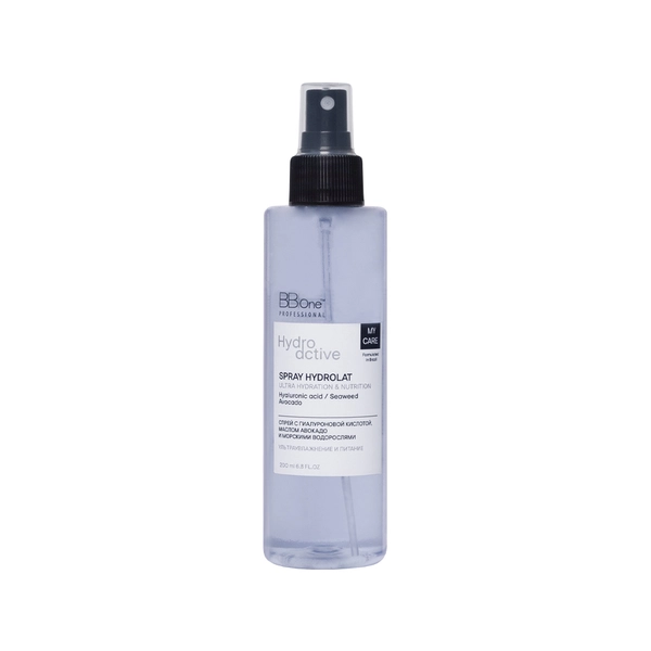 Купить Спрей My Care Hydroactive Spray Hydra Ultra Hydration&Nutrition, 200 мл BB One Спрей My Care Hydroactive Spray Hydra Ultra Hydration&Nutrition, 200 мл