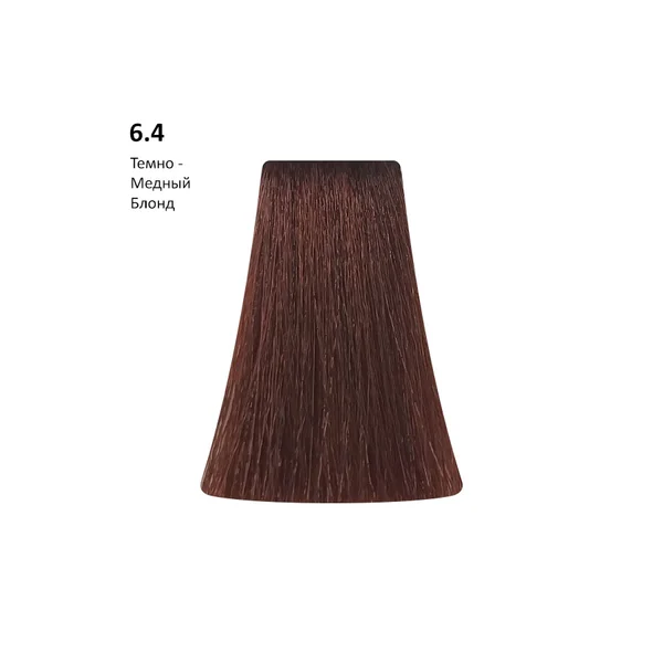 PICASSO 6.4 Dark Copper Blond, Темно-медный блонд AMMONIA FREE, 100 мл