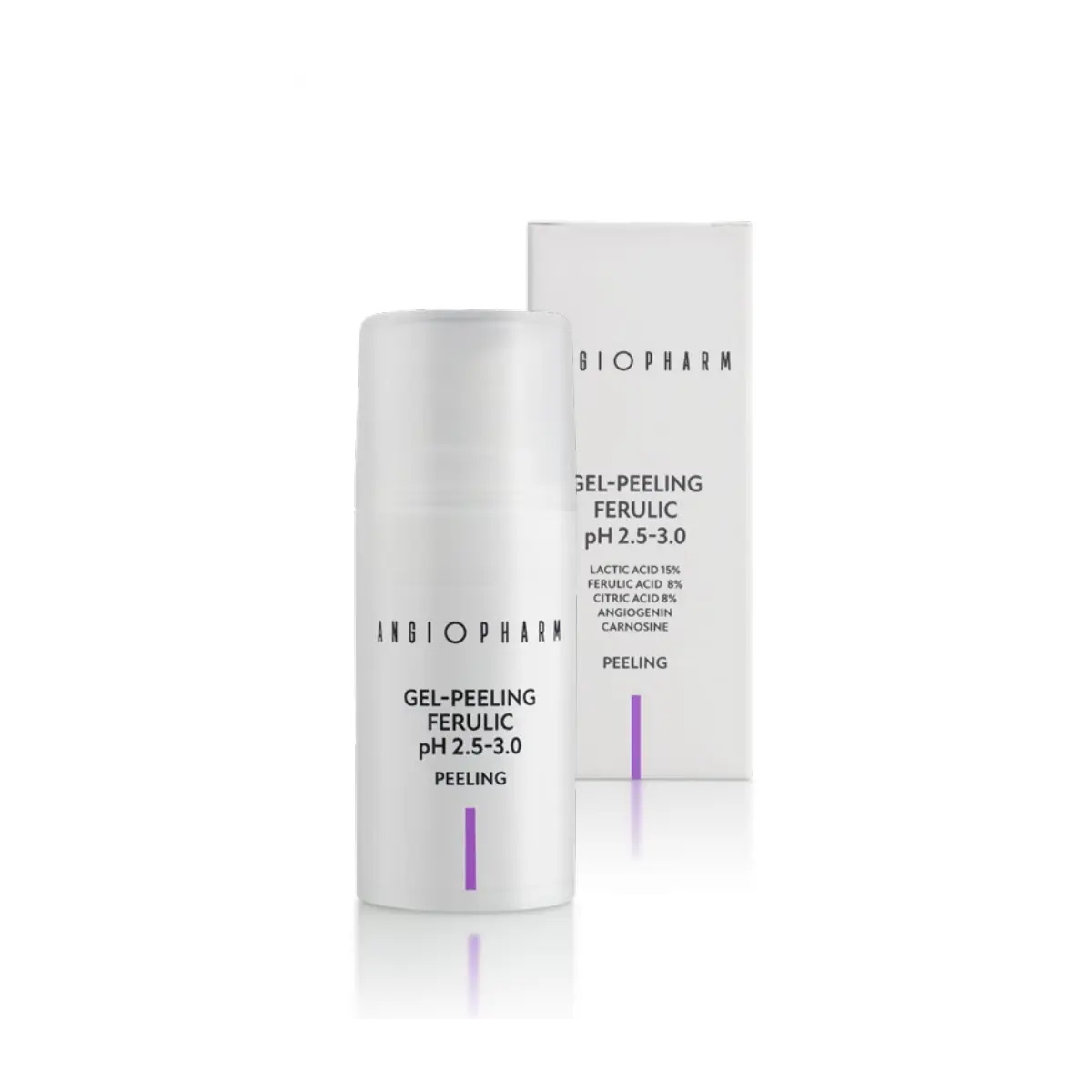 ANGIOPHARM Пилинг феруловый Gel-peeling Ferulic Ph 2.5–3.0, 100 мл