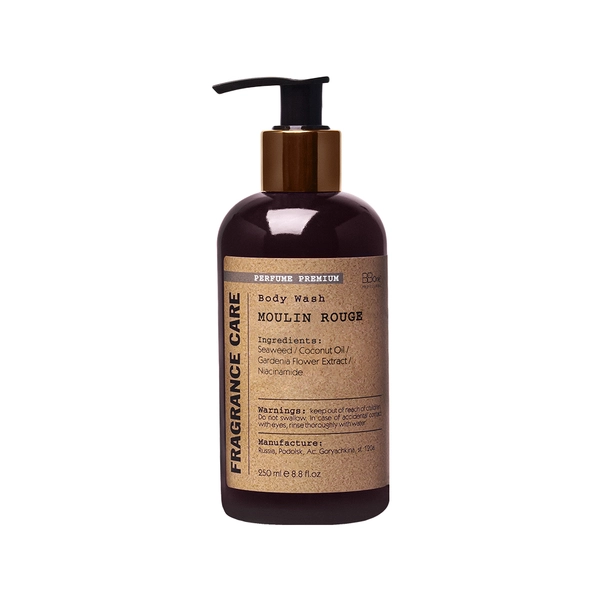 BB One Парфюмированный гель для душа Body Wash Fragrance Moulin Rouge, 250 мл