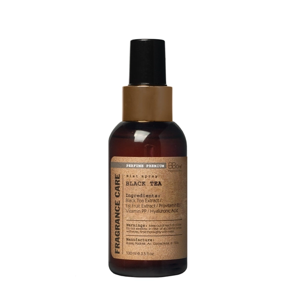 BB One Парфюмированный спрей-мист для волос Fragrance Care Mist Spray Black Tea, 100 мл