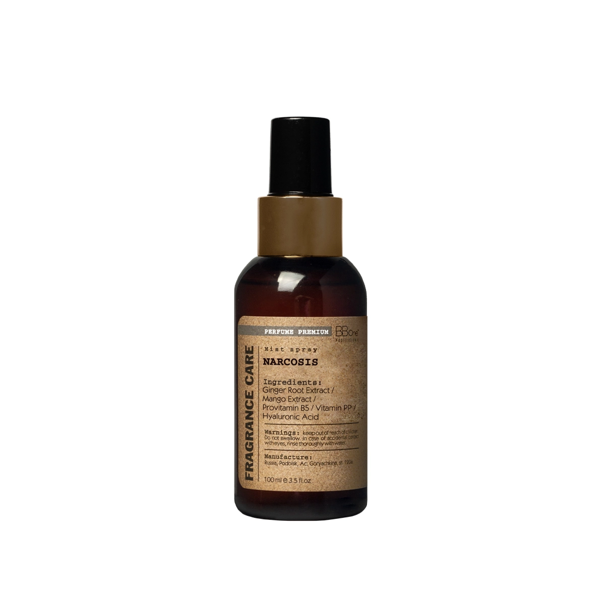 Купить Парфюмированный спрей-мист для волос Fragrance Care Mist Spray Narcosis, 100 мл BB One Парфюмированный спрей-мист для волос Fragrance Care Mist Spray Narcosis, 100 мл