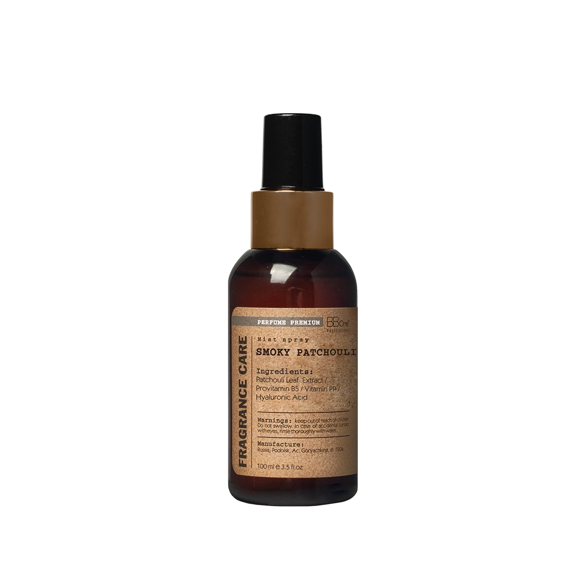 BB One Парфюмированный спрей-мист для волос Fragrance Care Mist Spray Smoky Patchouli, 100 мл