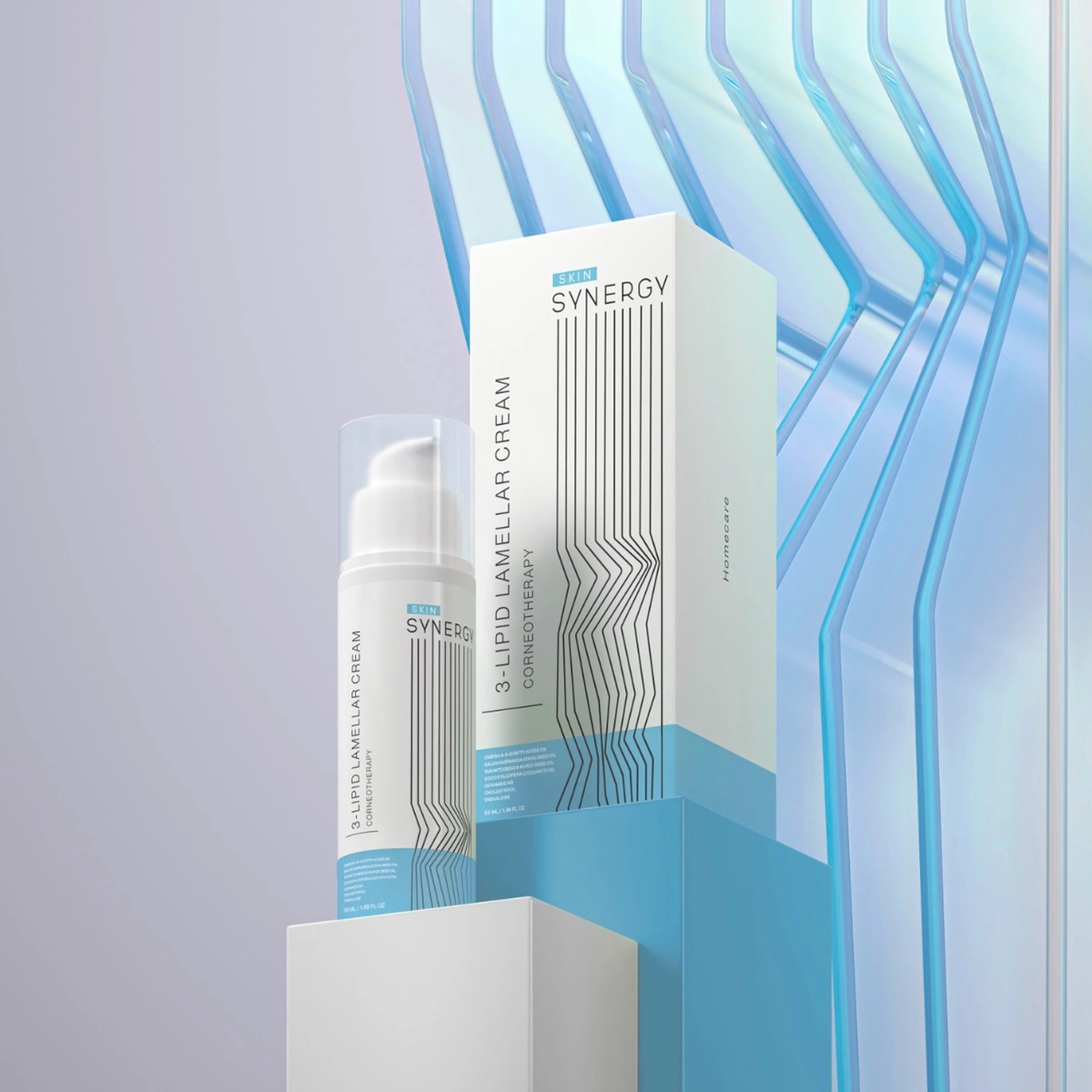 Skin Synergy Крем Ламеллярный 3-липид, 3-LIPID LAMELLAR CREAM Corneotherapy, 50 мл