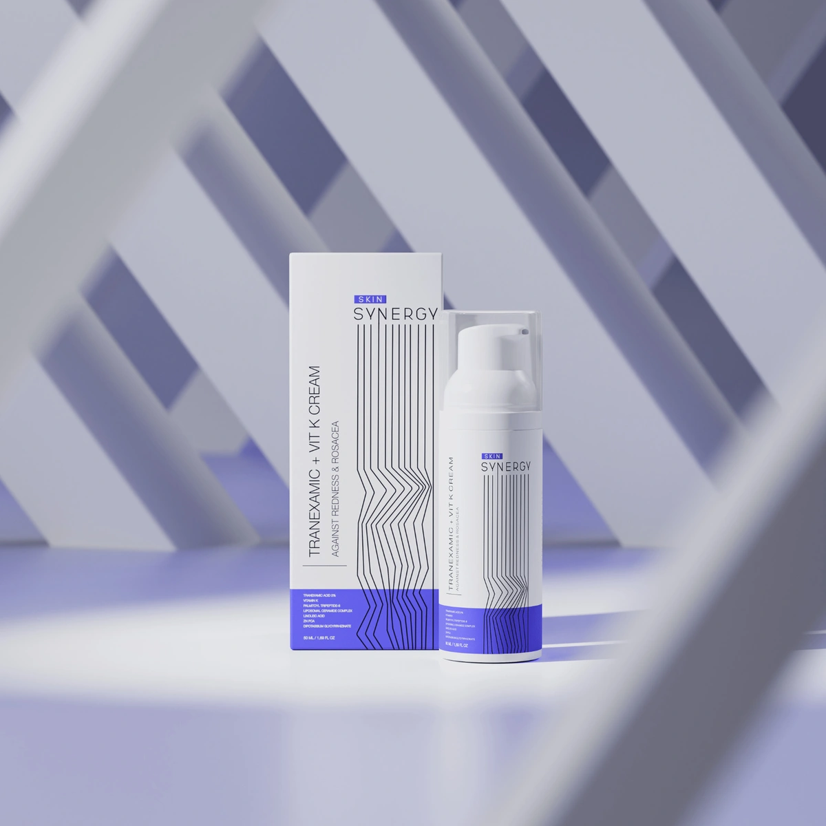 Skin Synergy Крем Транексамовый с витамином К Tranexamic + Vit K, 50 мл