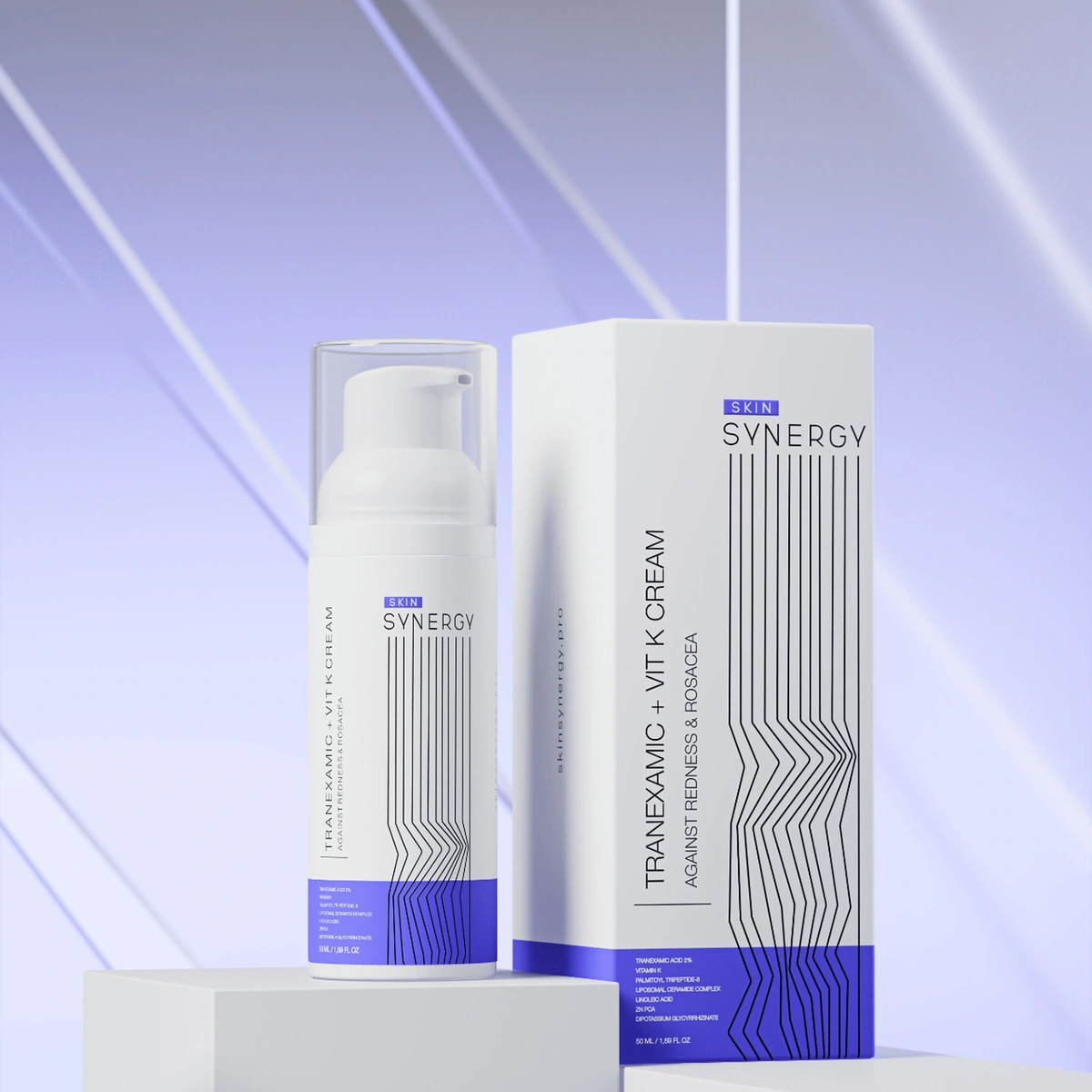 Skin Synergy Крем Транексамовый с витамином К Tranexamic + Vit K, 50 мл