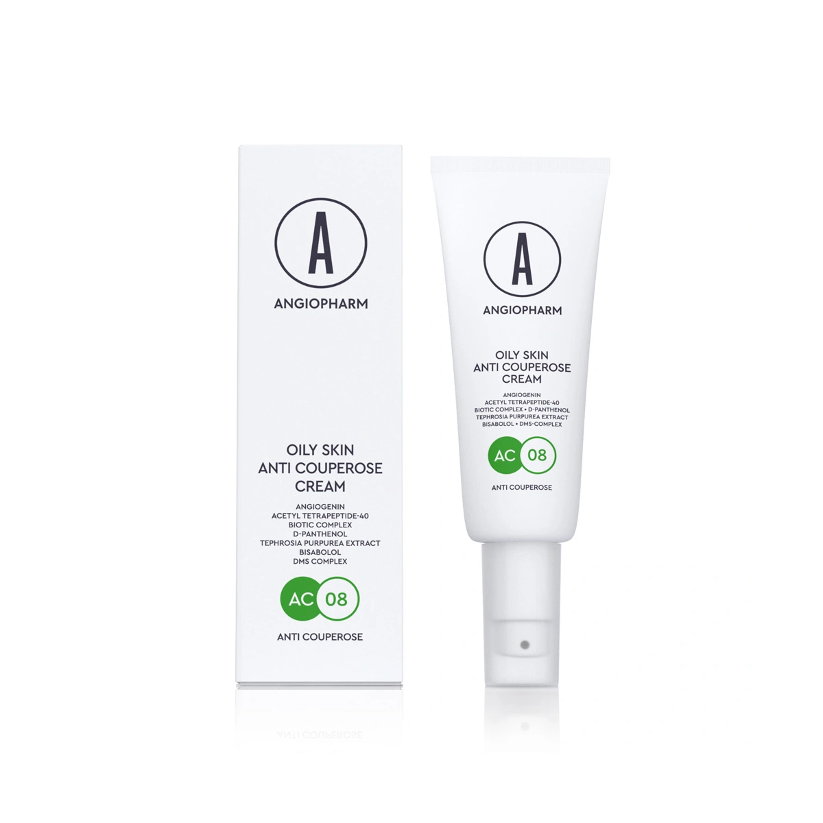 ANGIOPHARM Антикуперозный крем для себопрофицитной кожи Oily Skin Couperose Cream, 50 мл