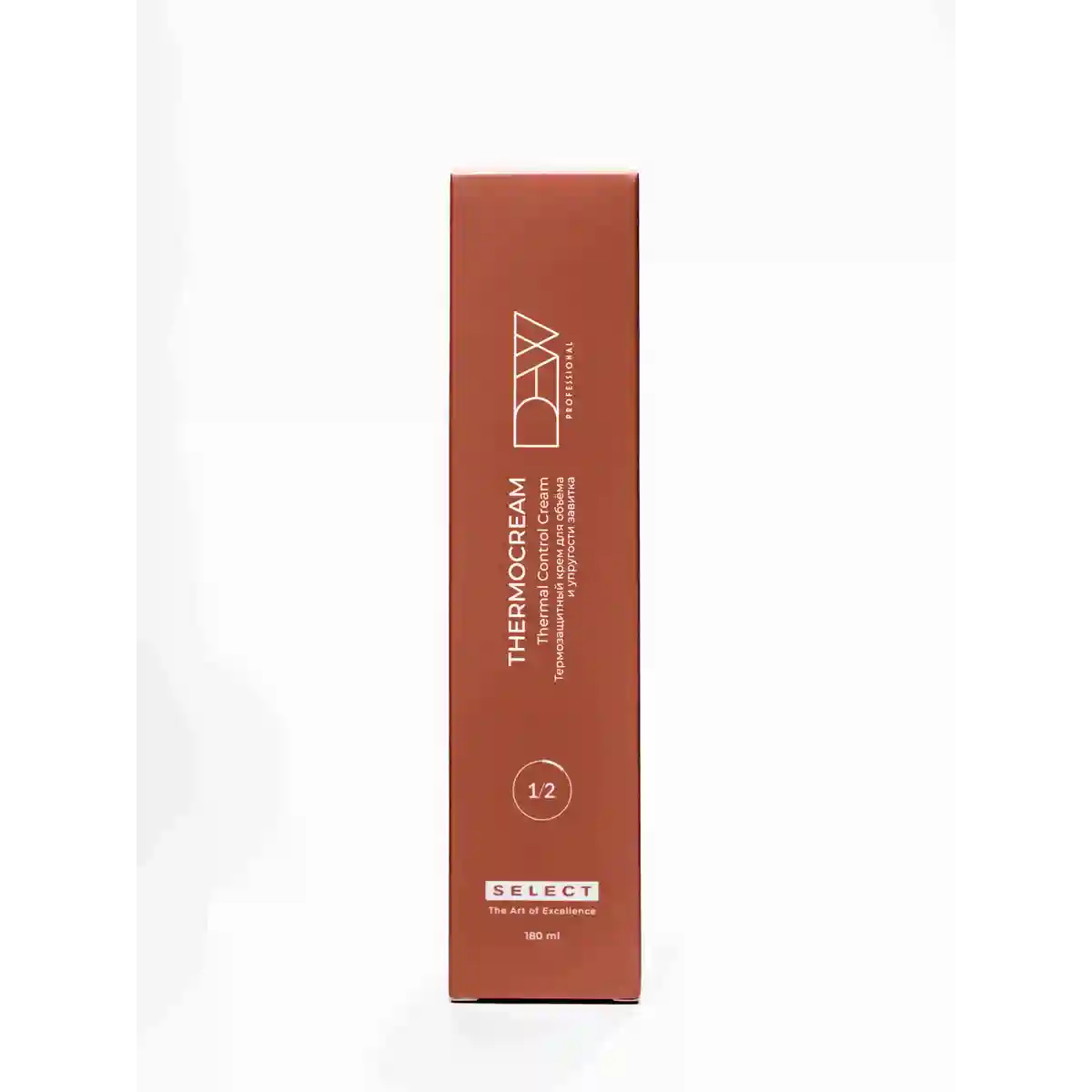 Dew Professional Термозащитный крем для объёма и упругости завитка (SELECT) 180 мл, индивидуальная коробка