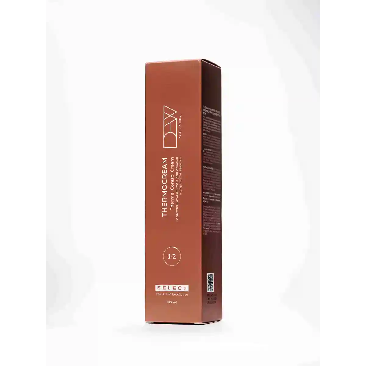 Dew Professional Термозащитный крем для объёма и упругости завитка (SELECT) 180 мл, индивидуальная коробка