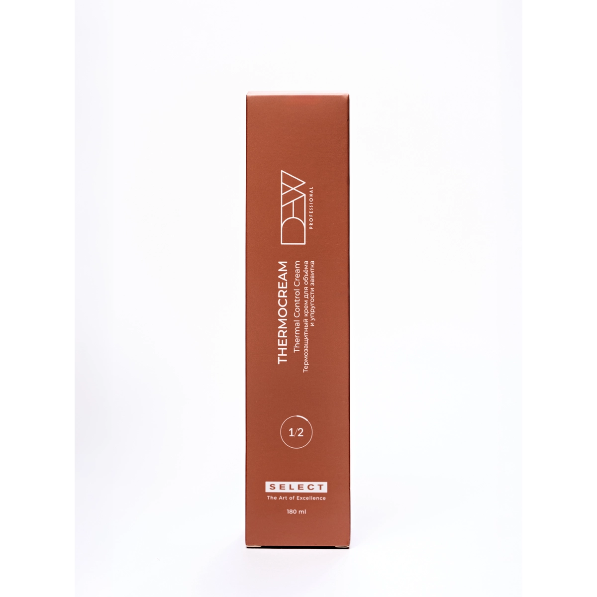 Dew Professional Термозащитный крем для объёма и упругости завитка (SELECT) 180 мл, индивидуальная коробка