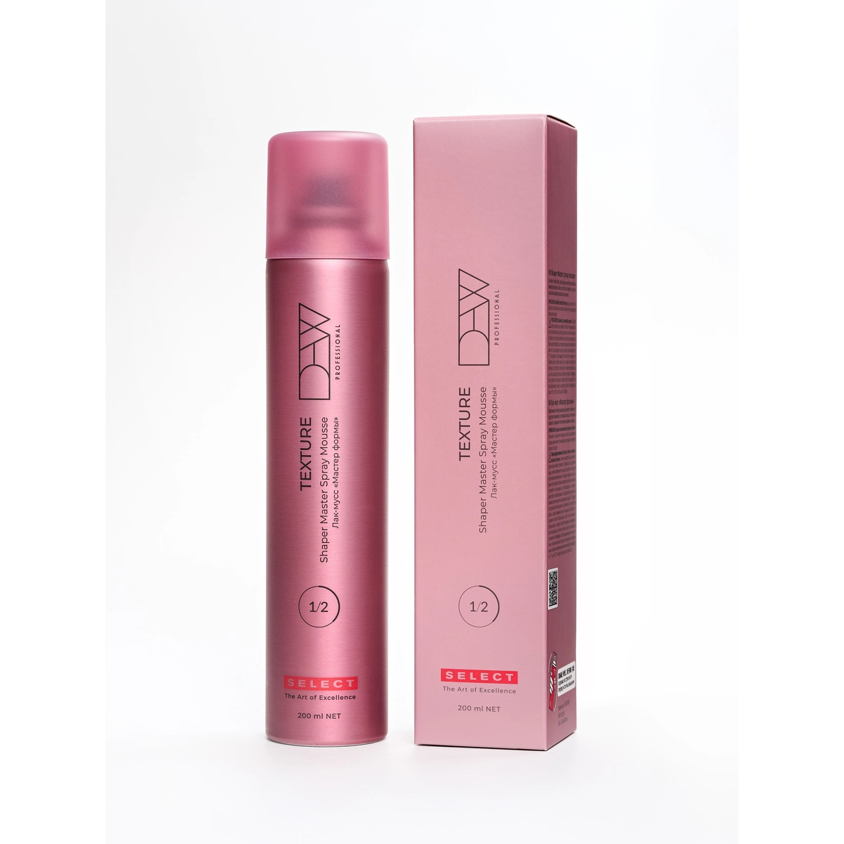 Dew Professional Лак-Мусс Мастер формы (SELECT), 200 мл индивидуальная коробка