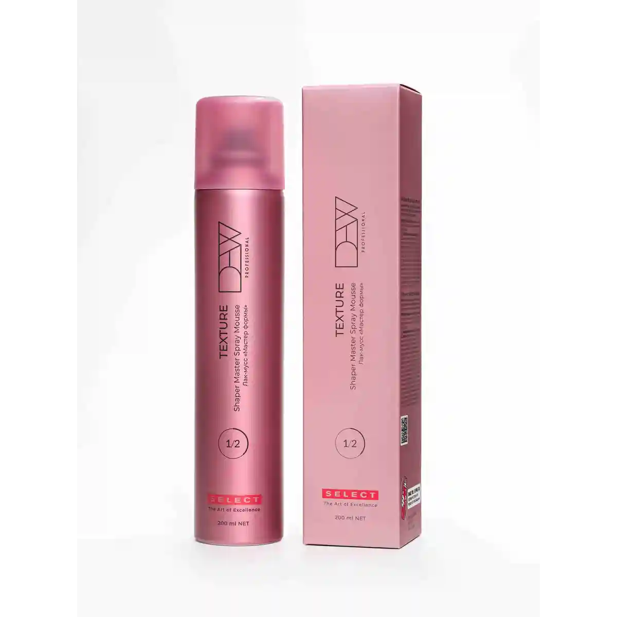 Dew Professional Лак-Мусс Мастер формы (SELECT), 200 мл индивидуальная коробка