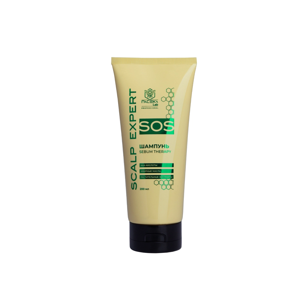 ПАСЕКА LAB Шампунь SOS SCALP EXPERT, 200 мл