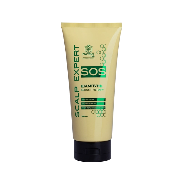 ПАСЕКА LAB Шампунь SOS SCALP EXPERT, 200 мл