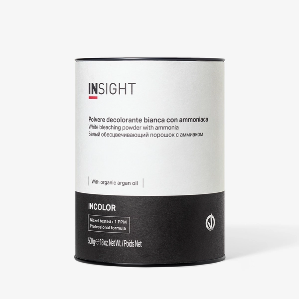 Insight Professional Новинка! Обесцвечивающий порошок с органическим маслом Арганы Incolor White Bleaching Powder, 500 гр