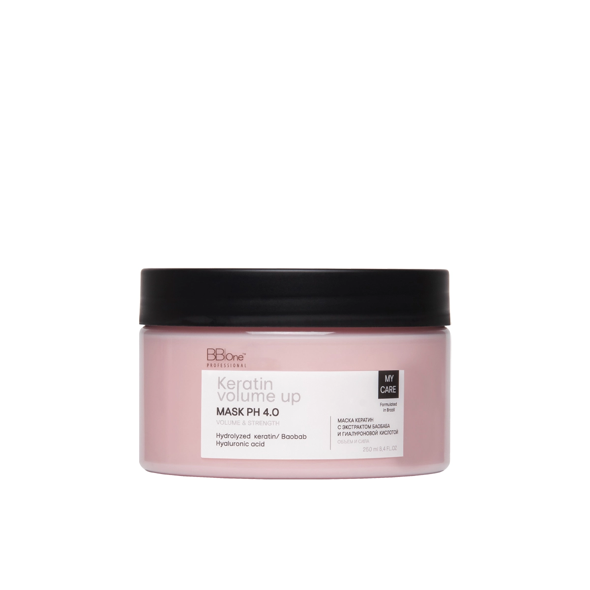 Купить Маска My Care Keratin Volume Up Mask Volume & Strength, 250 мл BB One Маска My Care Keratin Volume Up Mask Volume & Strength, 250 мл