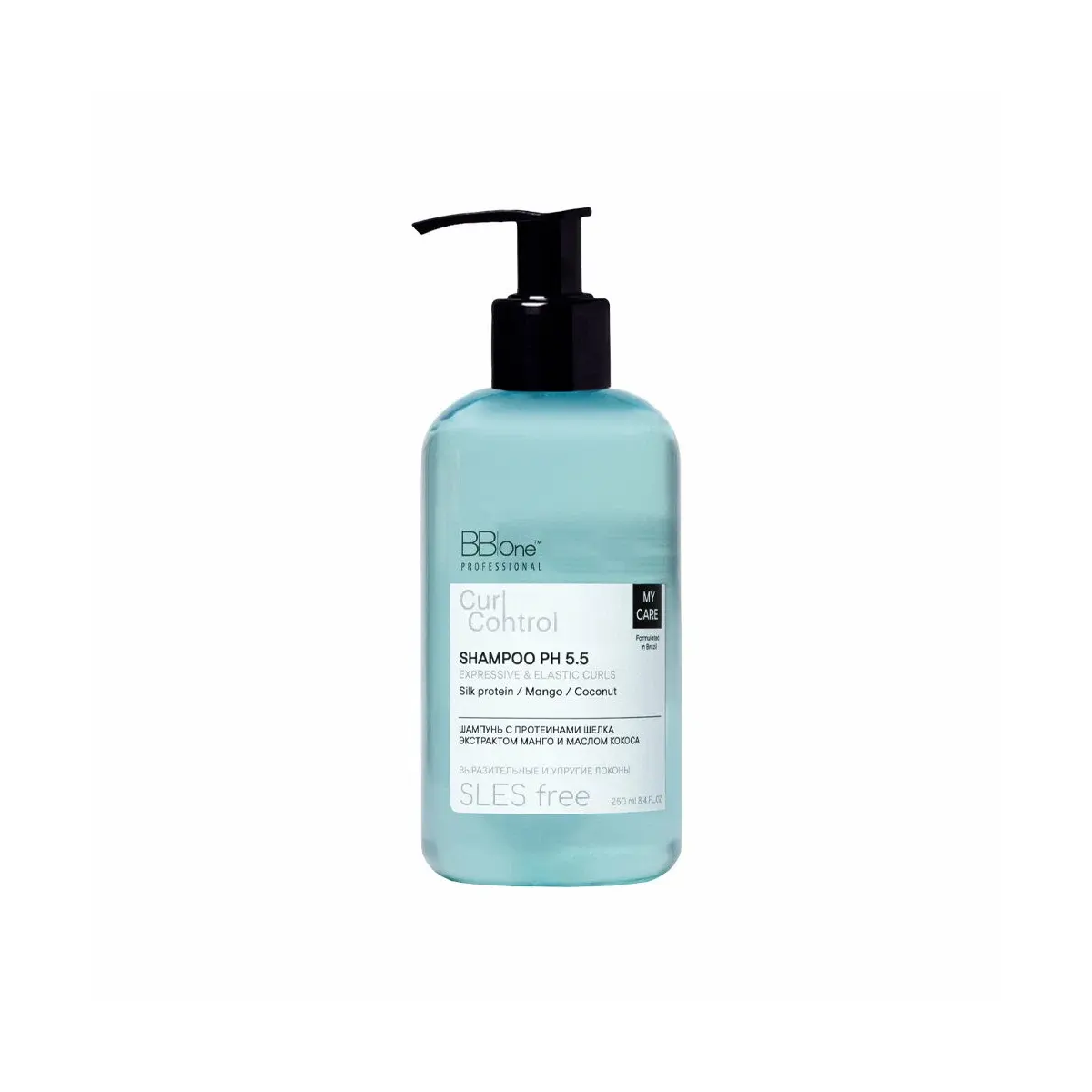 Купить Шампунь My Care Curl Control Shampoo Expressive & Elastic curls, 250 мл BB One Шампунь My Care Curl Control Shampoo Expressive & Elastic curls, 250 мл