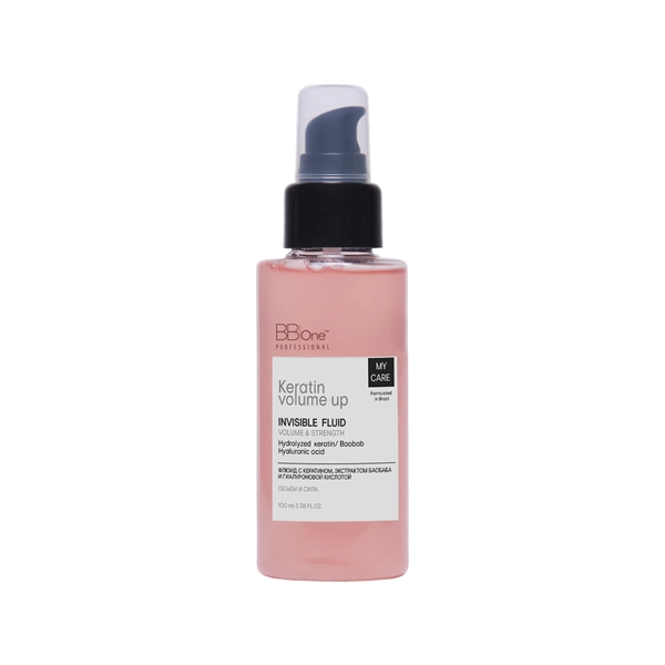 Купить Флюид My Care Keratin Volume Up Invisible Fluid Volume & Strength, 100 мл BB One Флюид My Care Keratin Volume Up Invisible Fluid Volume & Strength, 100 мл