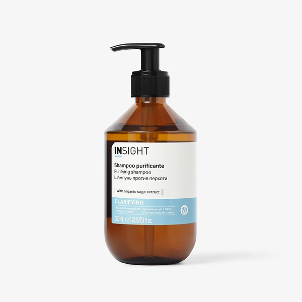 Insight Professional Шампунь против перхоти Clarifying (стекло), 350 мл