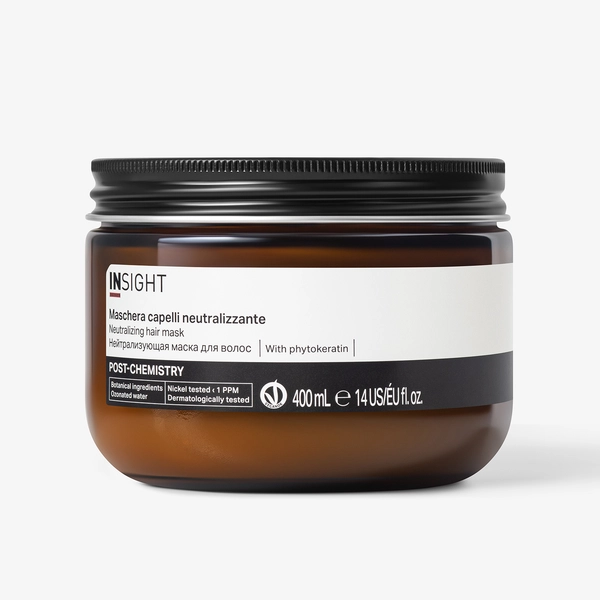 Insight Professional Нейтрализирующая маска с фитокератином Post chemistry (стекло), 400 мл