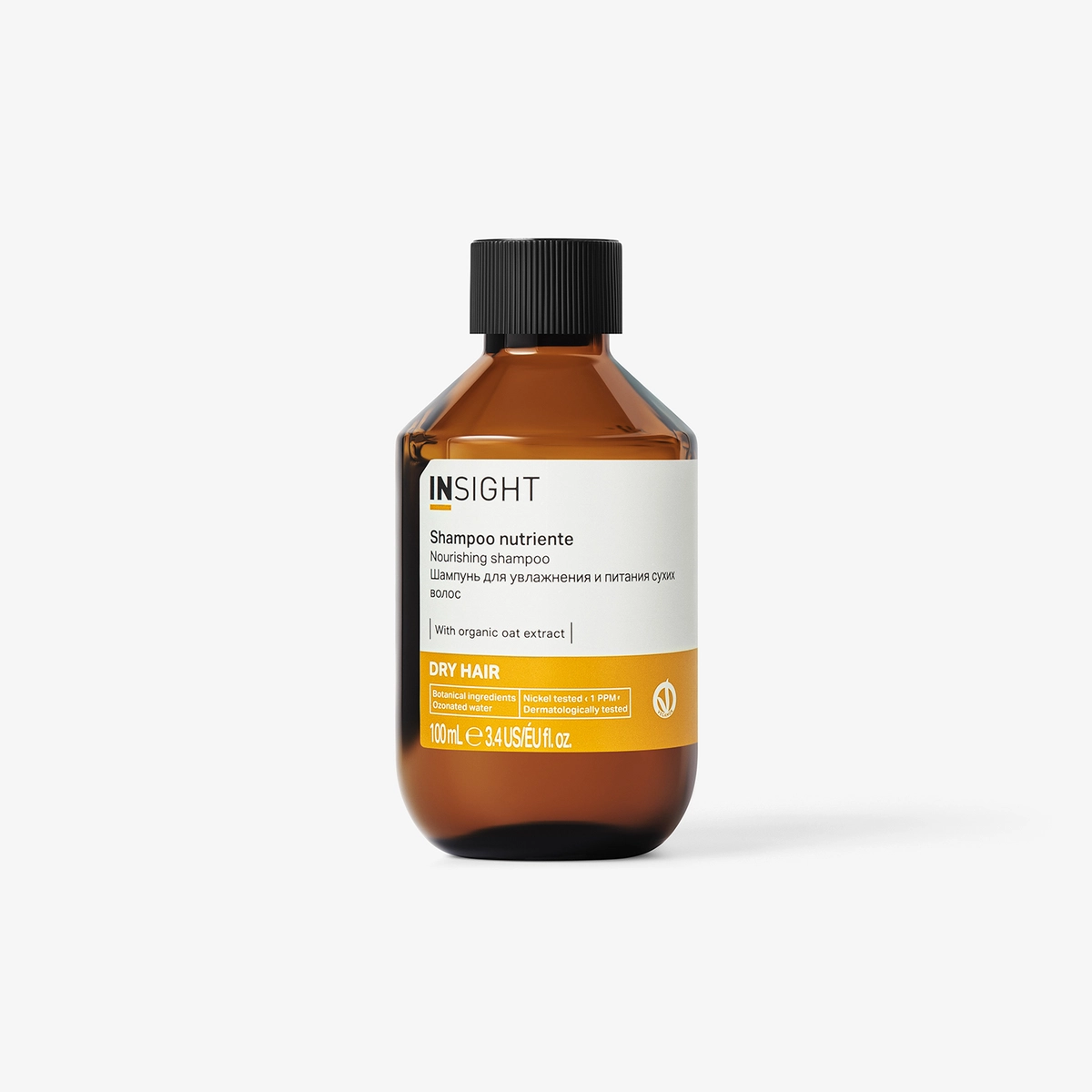 Insight Professional Шампунь для увлажнения и питания сухих волос DRY HAIR (стекло), 100 мл
