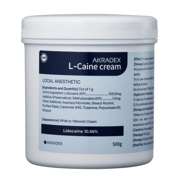 Купить Крем L-Caine cream Лидокаин AKRADEX, 500 гр AKRADEX Крем L-Caine cream Лидокаин AKRADEX, 500 гр