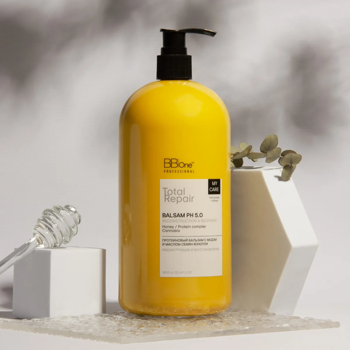 BB One Бальзам My Care Total Repair Balsam Reconstruction & Recovery, 900 мл