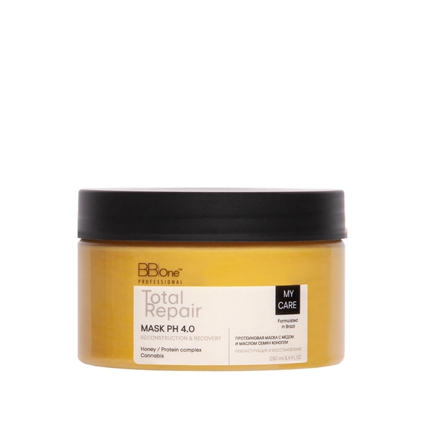 Купить Маска My Care Total Repair Mask Reconstruction & Recovery, 250 мл BB One Маска My Care Total Repair Mask Reconstruction & Recovery, 250 мл