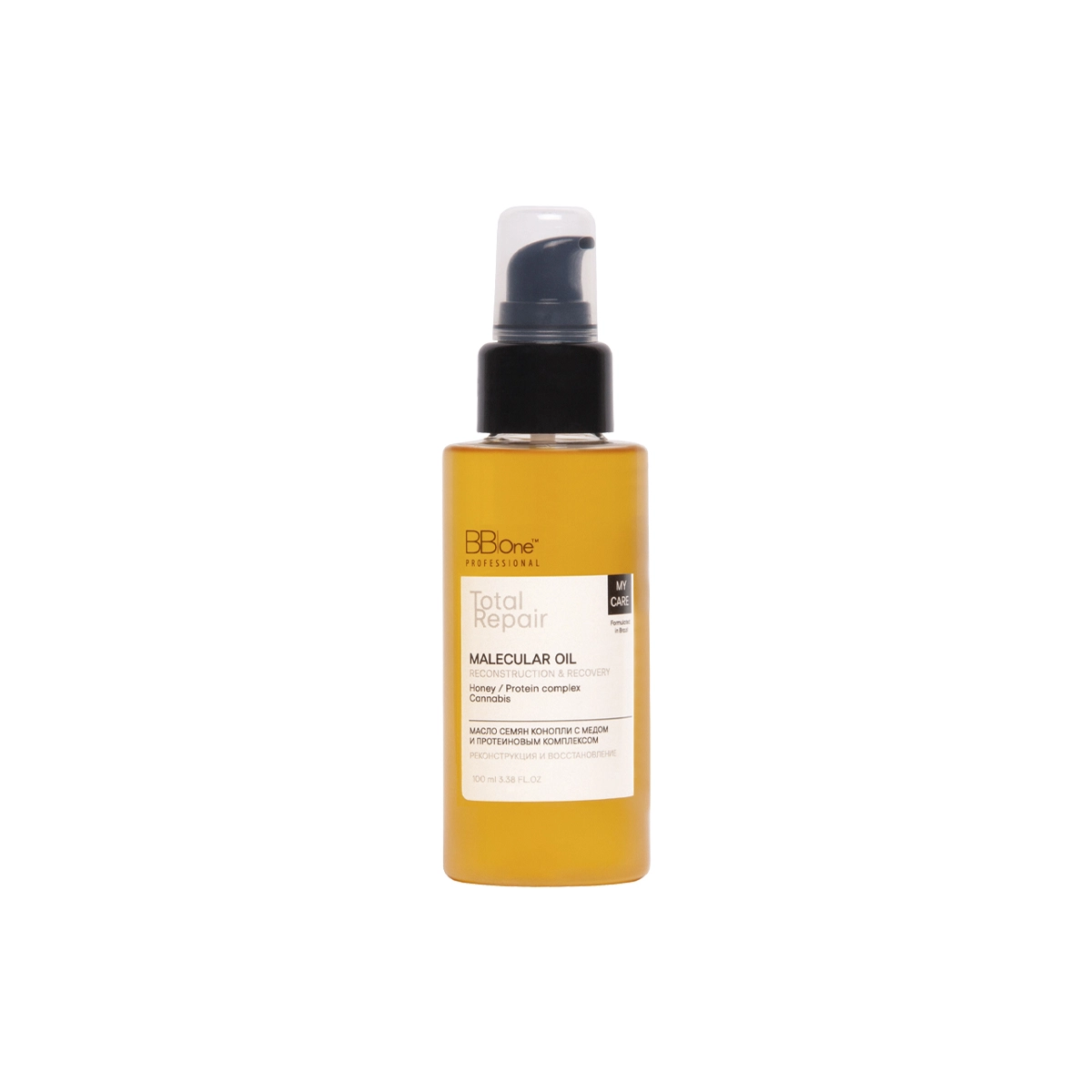 Купить Масло My Care Total Repair Malecular Oil Reconstruction & Recovery, 100 мл BB One Масло My Care Total Repair Malecular Oil Reconstruction & Recovery, 100 мл