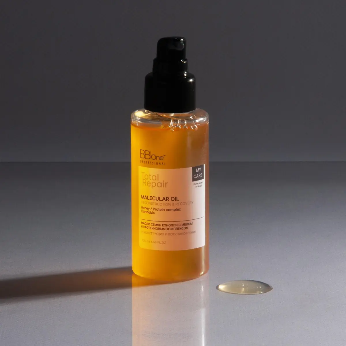 Купить Масло My Care Total Repair Malecular Oil Reconstruction & Recovery, 100 мл BB One Масло My Care Total Repair Malecular Oil Reconstruction & Recovery, 100 мл