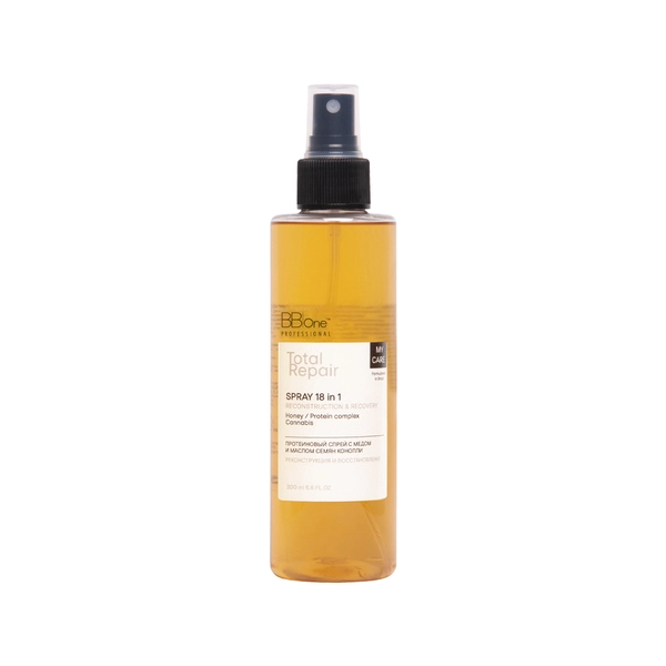 Купить Спрей My Care Total Repair Spray 18 in 1 Reconstruction & Recovery, 200 мл BB One Спрей My Care Total Repair Spray 18 in 1 Reconstruction & Recovery, 200 мл