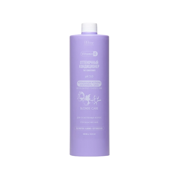 Купить Кондиционер тонирующий Conditioner Tint Blonde Care, 1000 мл BB One Кондиционер тонирующий Conditioner Tint Blonde Care, 1000 мл