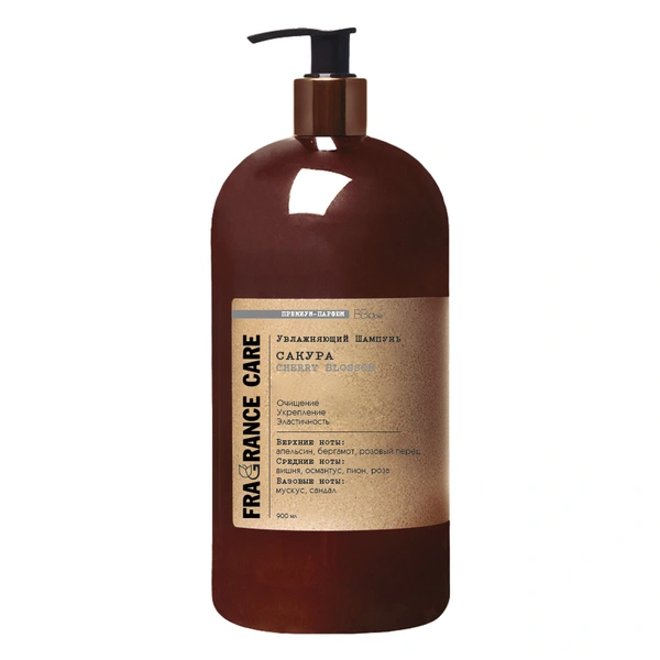 BB One Парфюмированный шампунь Fragrance care Repair shampoo САКУРА/cherry blossom, 900 мл