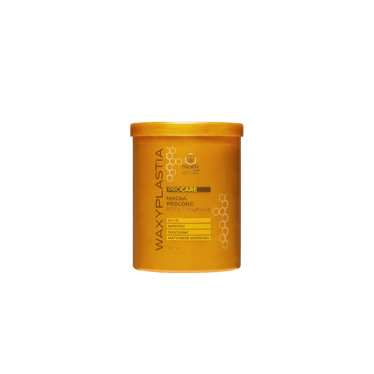 Купить Маска WAXYPLASTIA PROLONG PRO CARE, 1000 мл ПАСЕКА LAB Маска WAXYPLASTIA PROLONG PRO CARE, 1000 мл